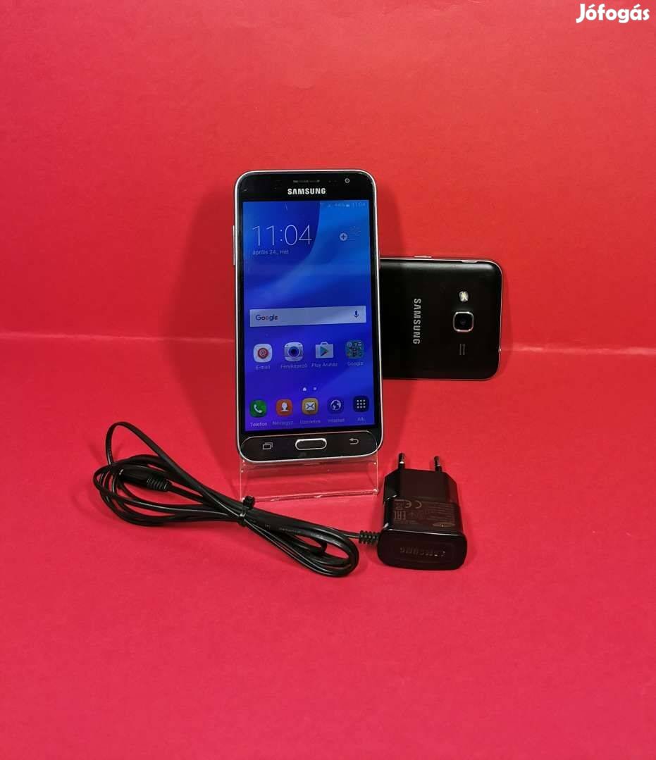 Samsung J3 2016 Fekete Független Andoidos rendszerű,jó állapotú mobilt