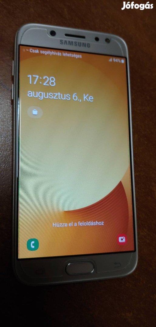 Samsung J5 2017, 2/16 GB, újszerű, független