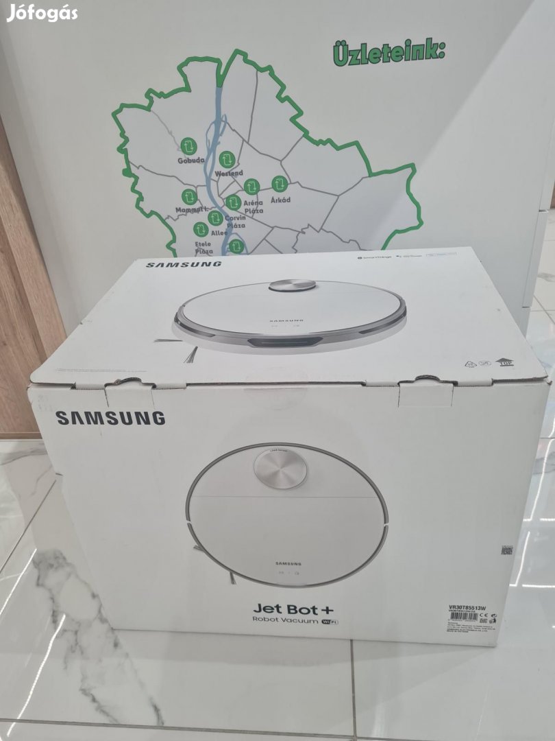 Samsung Jet Bot + Robot Vacum WIFI Lidar Bluetooth, 12 hó garancia