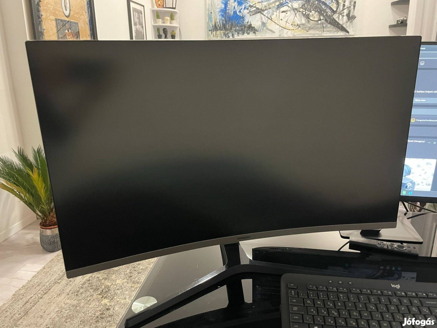 Samsung LC32R500Fhrxen 32"-os curved ívelt monitor