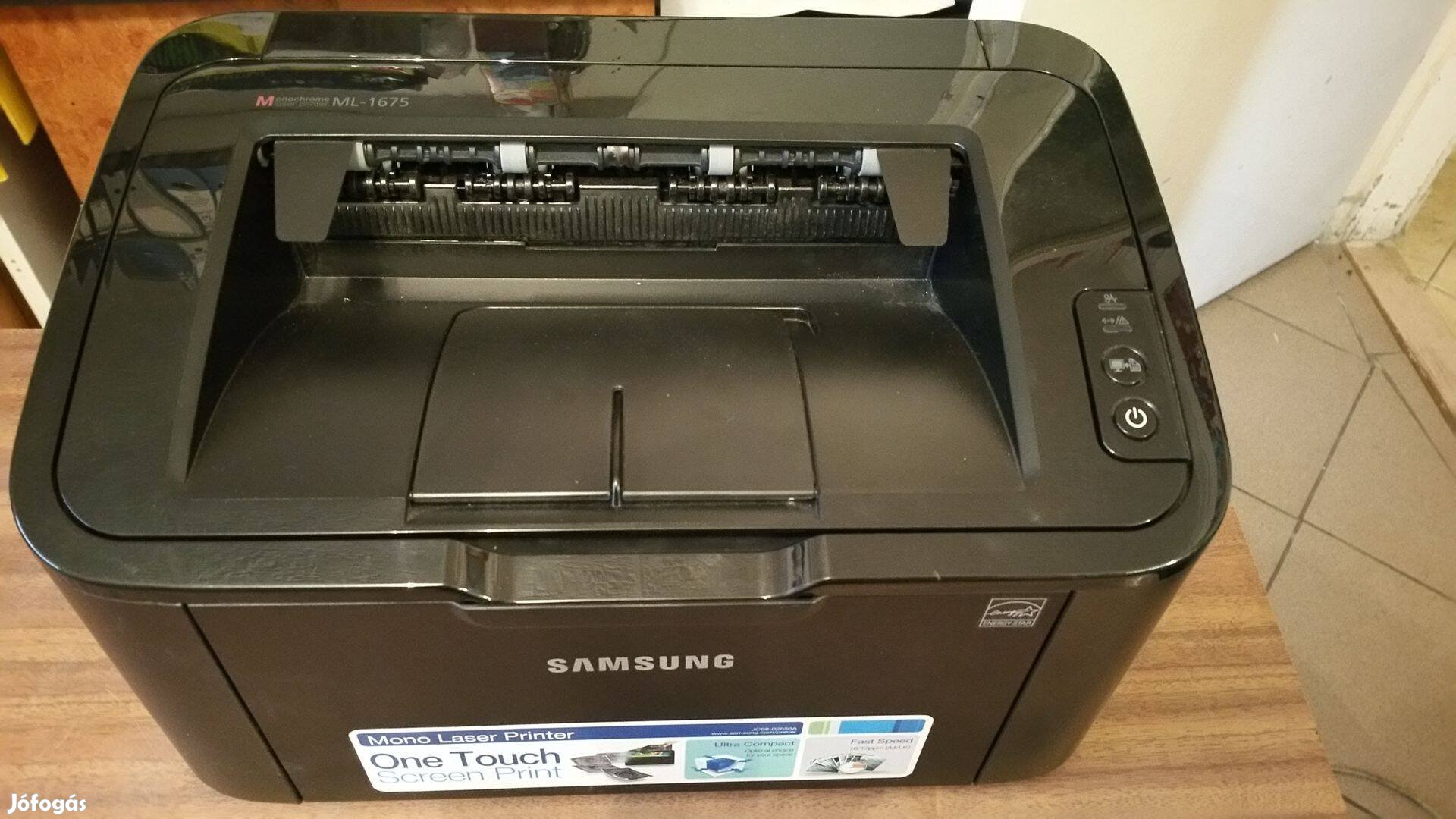 Samsung ML-1670 fekete - fehér lézer nyomtató (2)