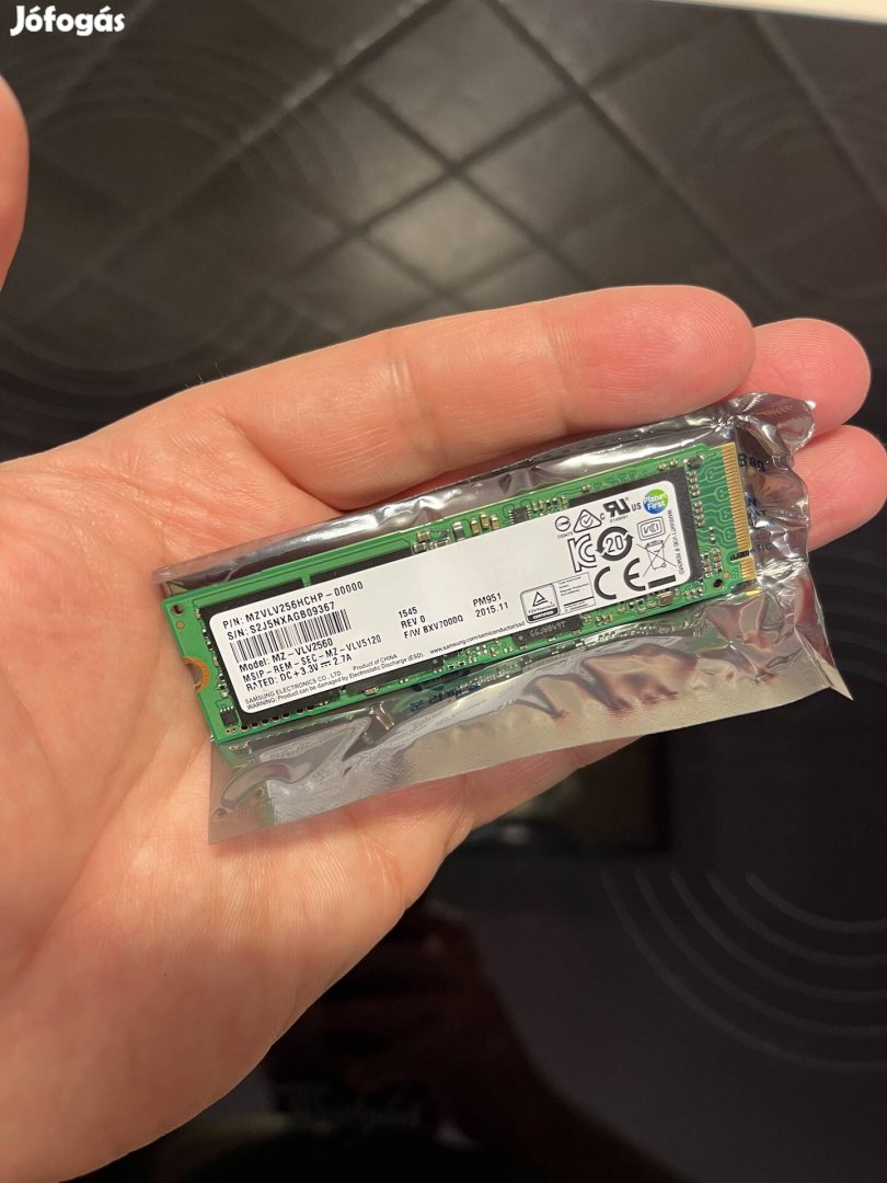 Samsung M.2 Nvme 256 GB SSD (PM951)