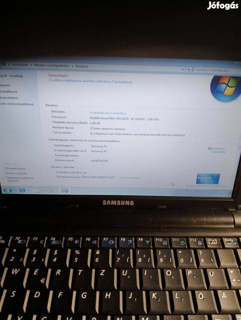 Samsung N130 laptop