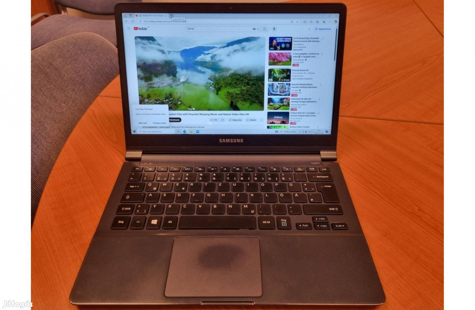 Samsung NP900X3F ultrabook (13,3"/i5-3337U/4GB/256GB/Win10Home)