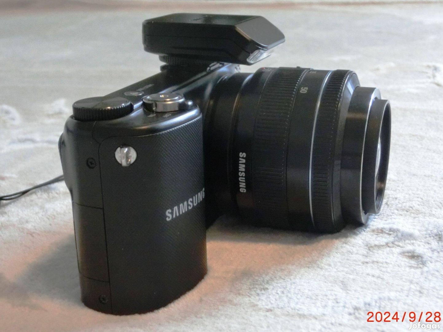 Samsung NX2000, 20.3 MP, WiFi, digit, fénykép-gép + Objektív: 20-50mm