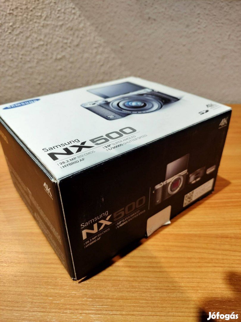 Samsung NX 500 28,2MP 4K 18-55 mm Digitális fényképezőgép