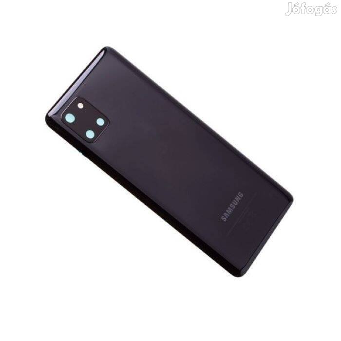 Samsung Note 10 Lite N770 Akkufedél Hátlap Fekete Gyári