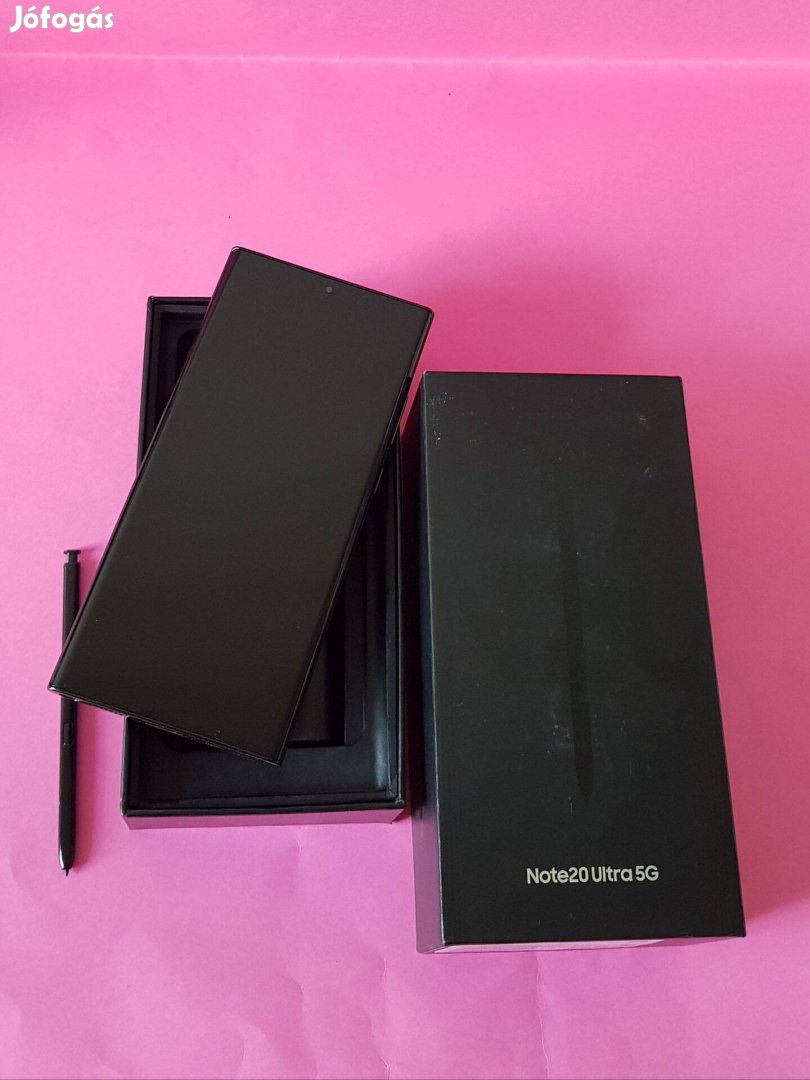 Samsung Note 20 Ultra 5G 256GB Fekete Kártyafüggetlen mobiltelefon ela