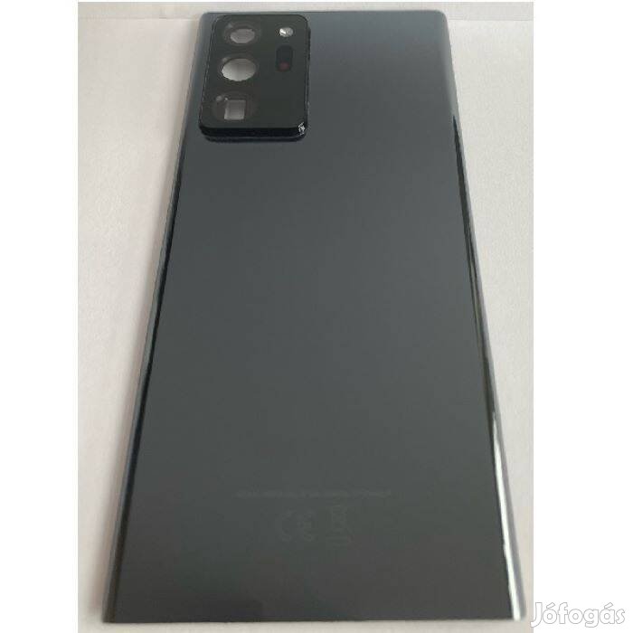 Samsung Note 20 ultra 5G N988 Akkufedél Hátlap Fekete Gyári