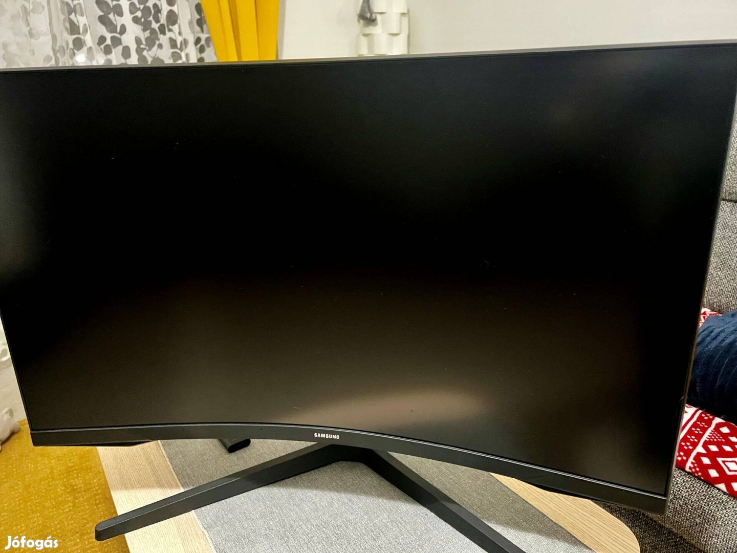 Samsung Odyssey G5 32" Ívelt Wqhd Gamer monitor Új szerű