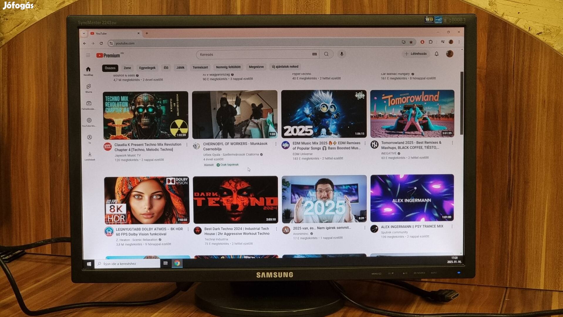 Samsung Professzionális Ipari Monitor 22"