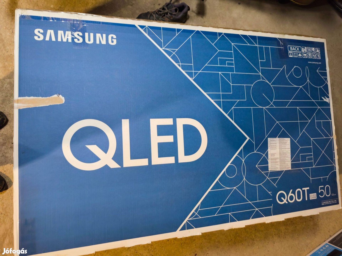 Samsung QE50Q65TAU Tv garanciális, új kijelzővel 50 "