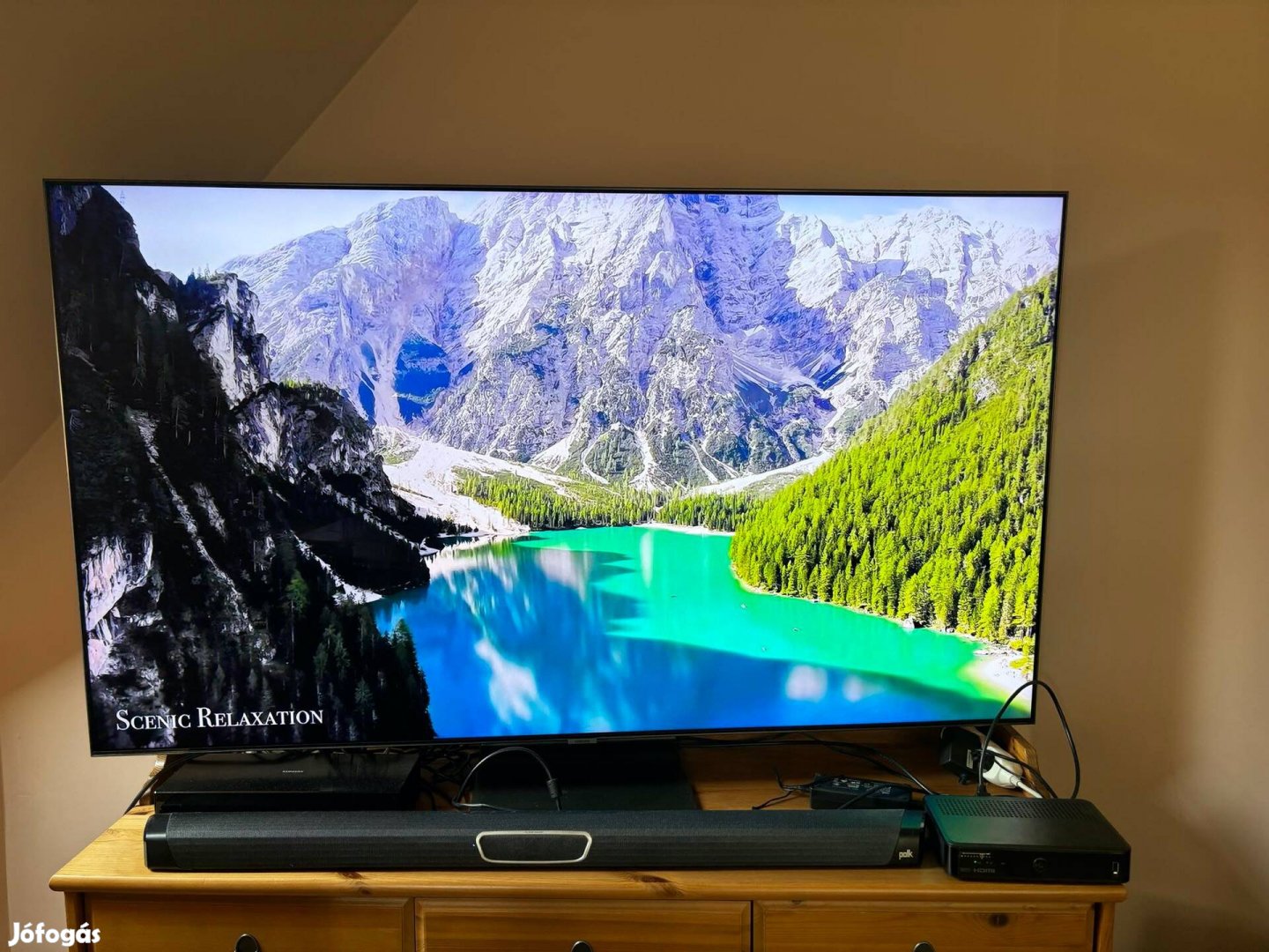 Samsung Qled 65 " os TV garanciával