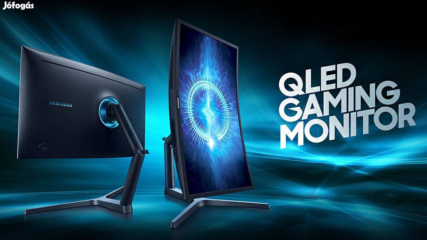 Samsung Qled Gaming Monitor 124,2 cm sérült kijelzős