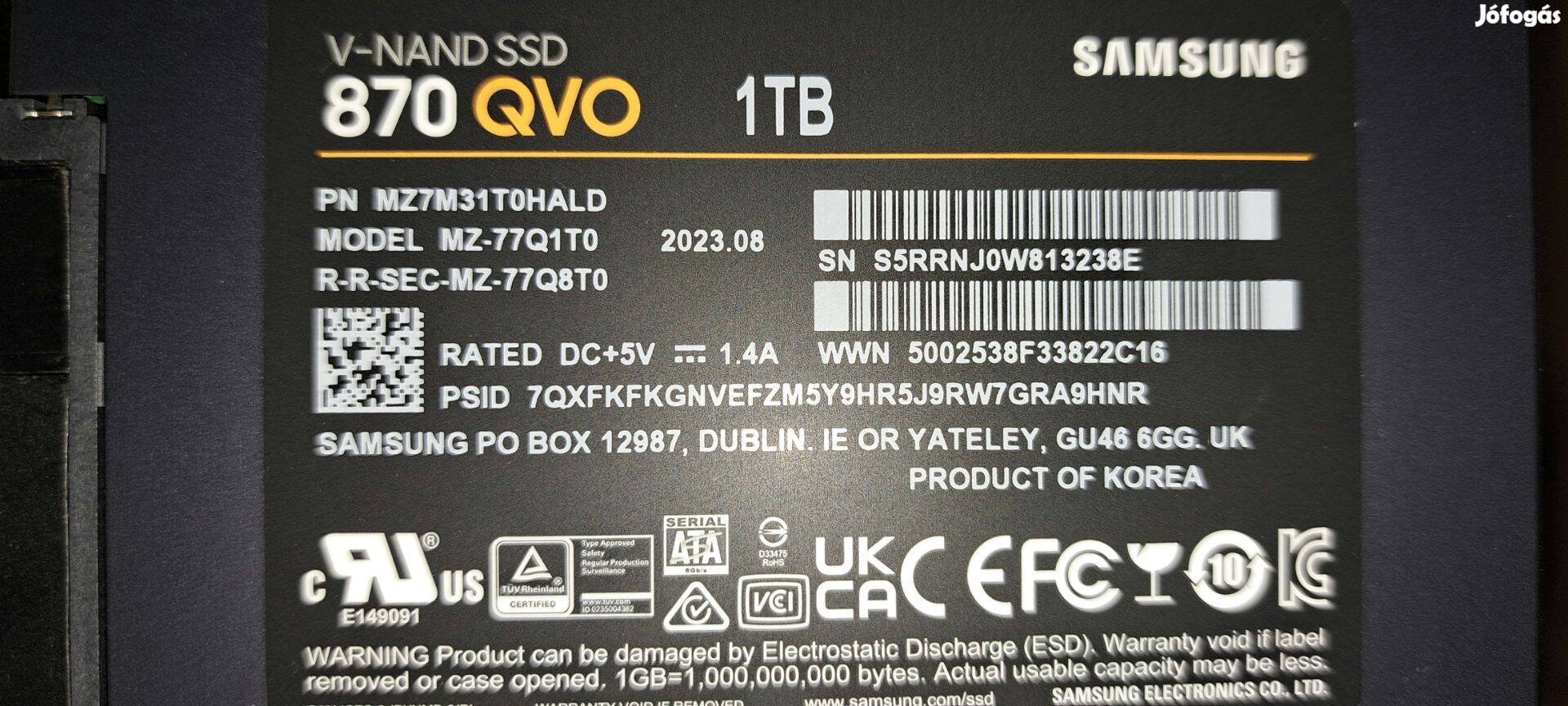 Samsung Qvo 1TB SSD