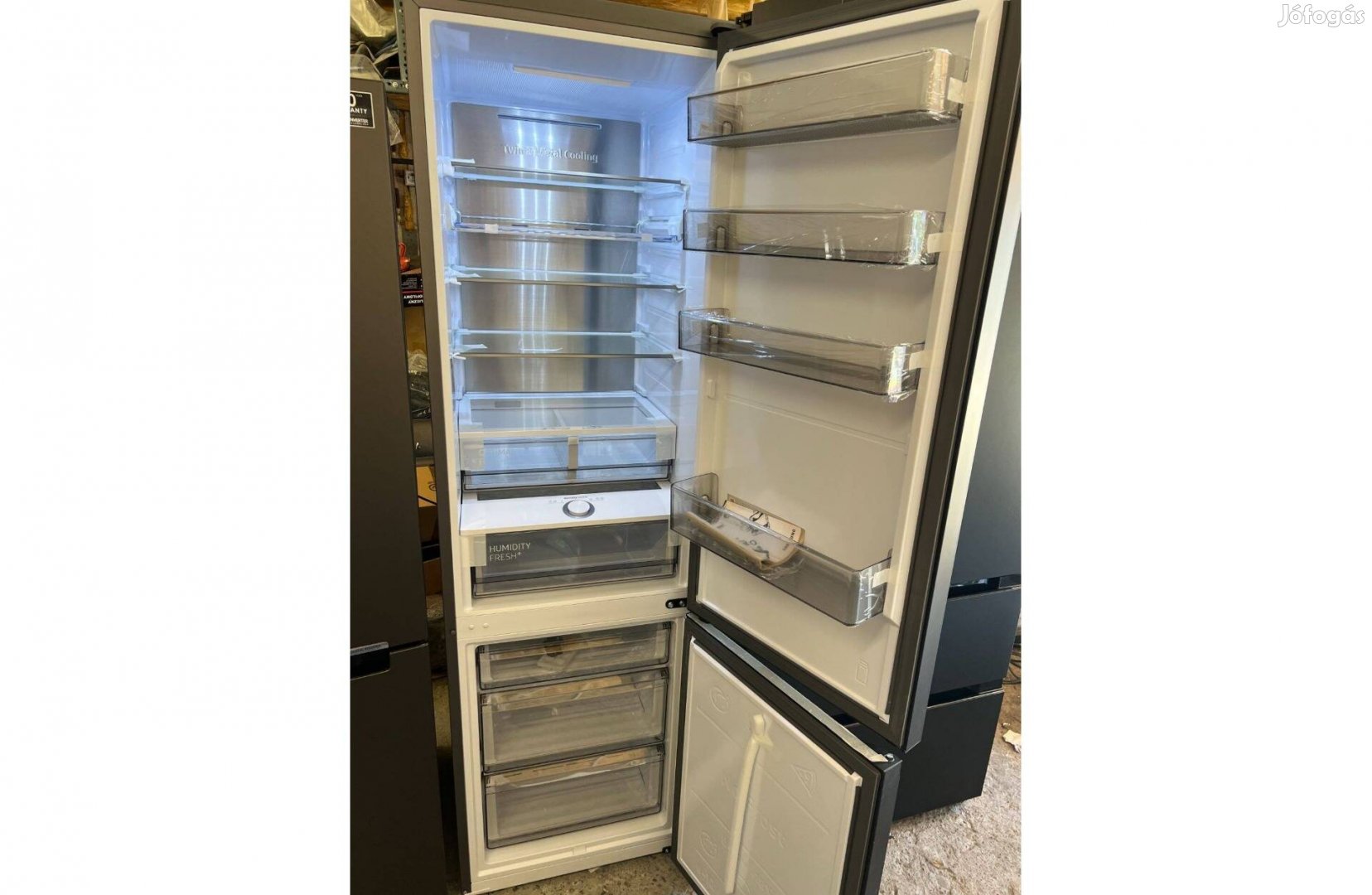 Samsung RL38A7B5BS9, 387 liter, B osztályos, hűtő, 364e.ft helyett!!