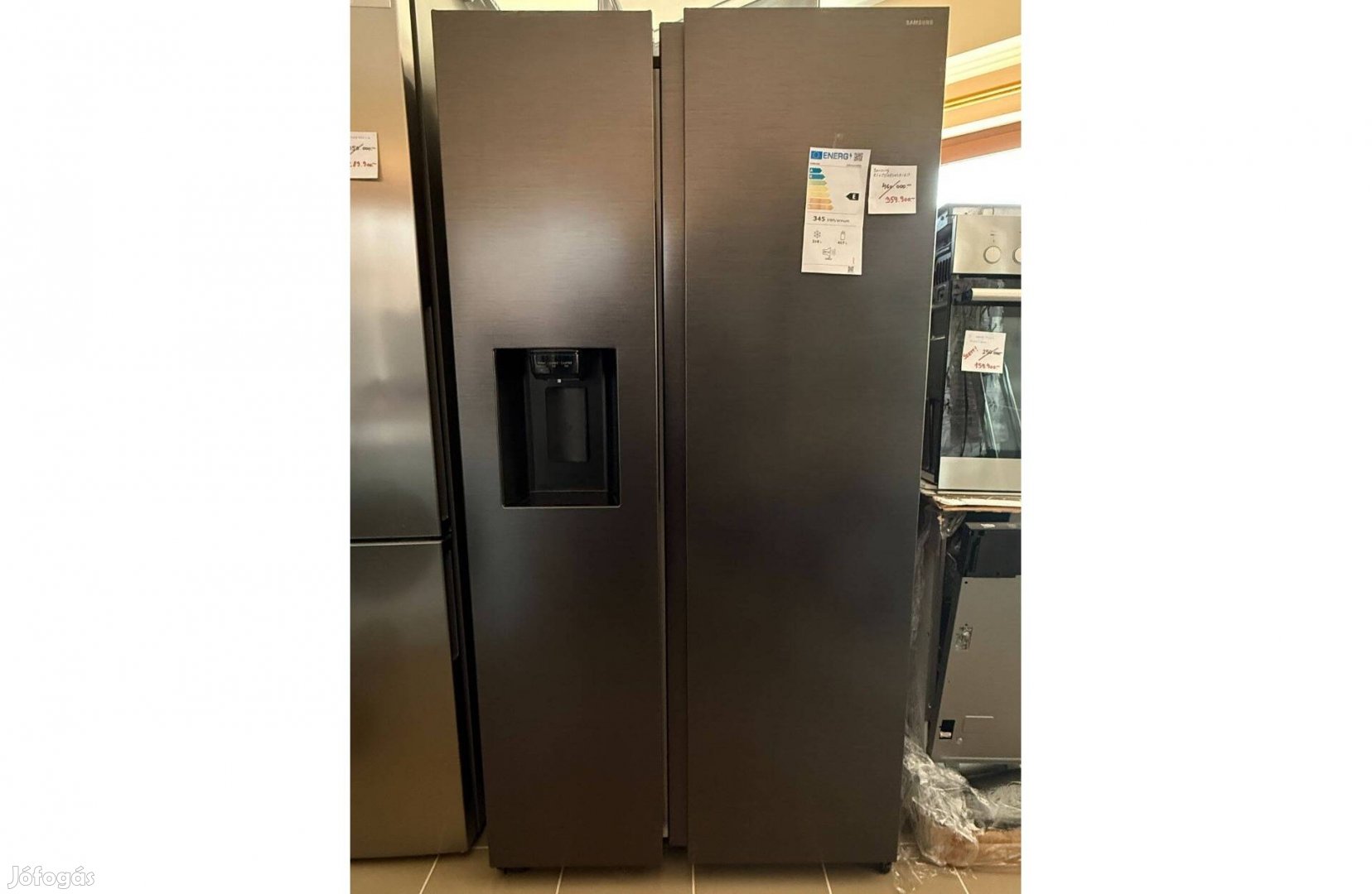 Samsung RS65DG5403B1EO Nofrost Side-by-Side hűtő,A++,635L(460e.helyett