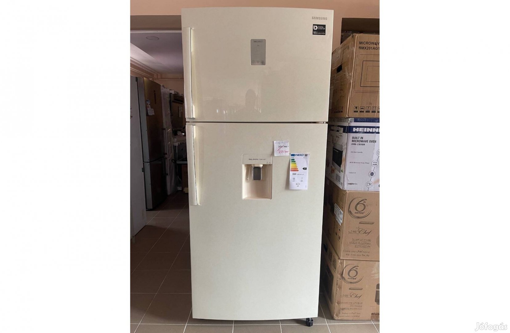 Samsung RT53K6540EF Felülfagy. hűtő,526l.A+,Smart Freezer (350e.helyet