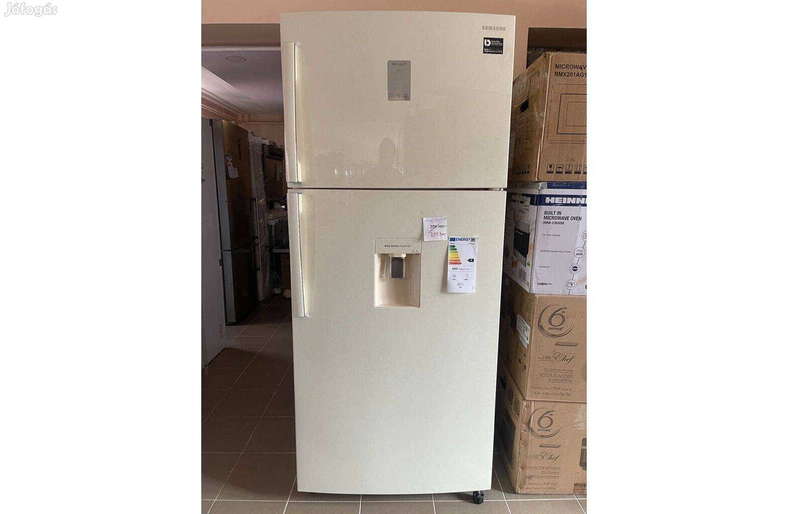 Samsung RT53K6540EF Felülfagy. hűtő,526l.A+,Smart Freezer (350e.helyet