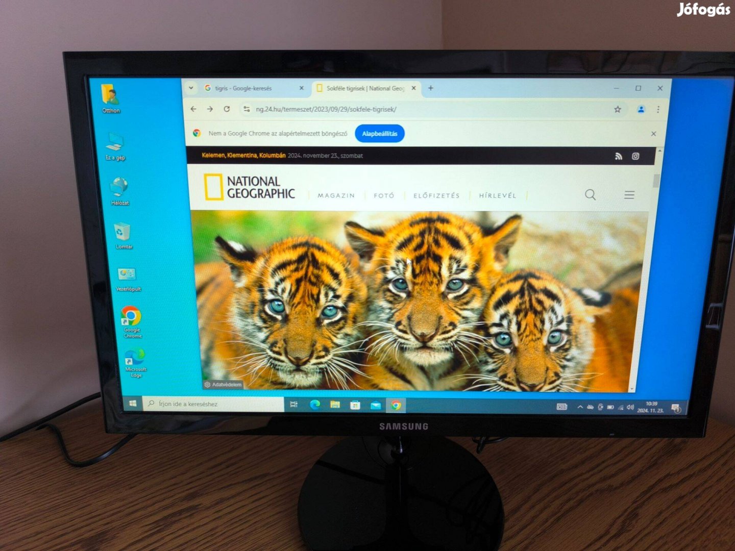 Samsung S19F355Hnu LED monitor 18,5"