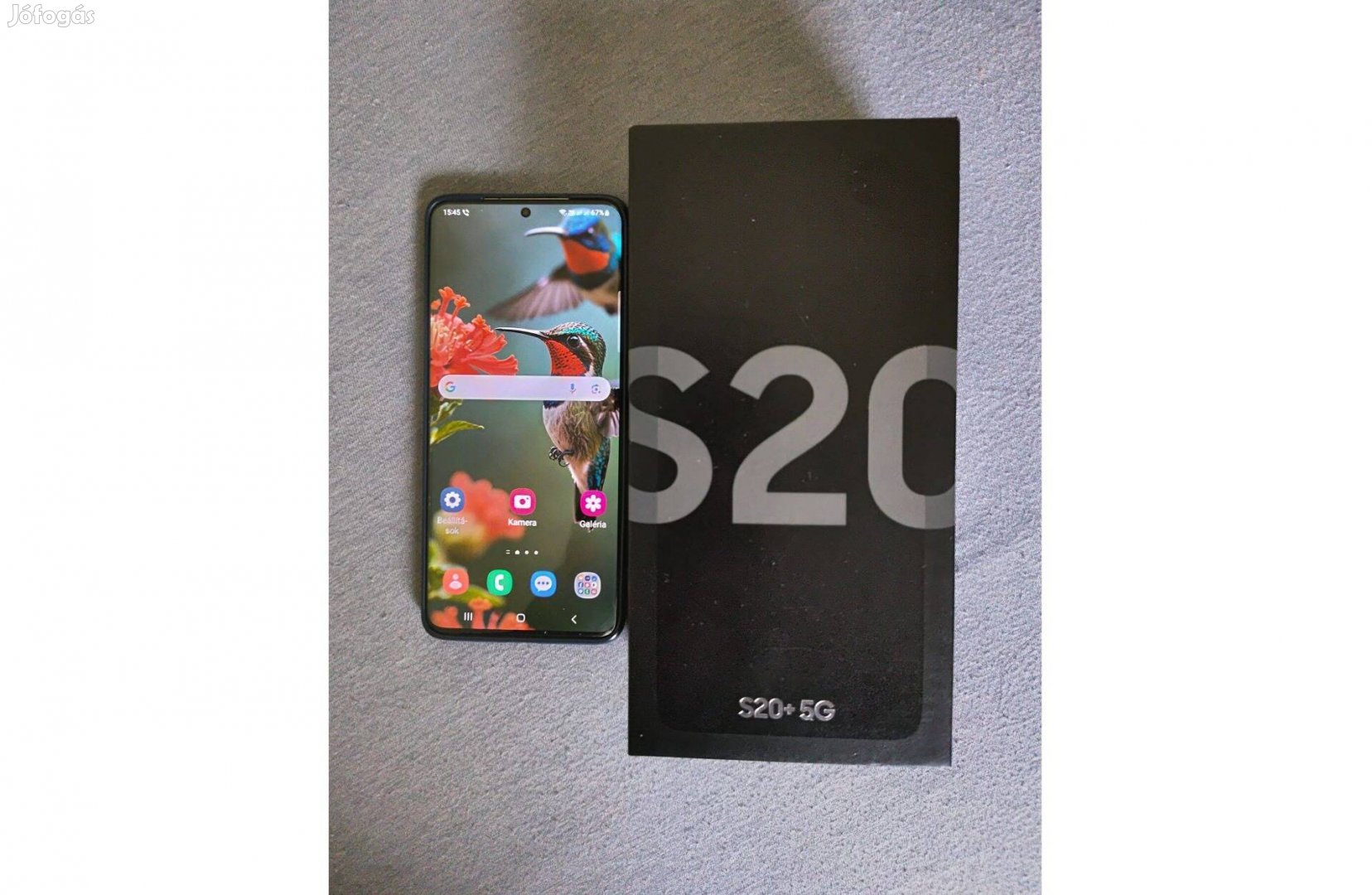 Samsung S20+5G 12/128GB os