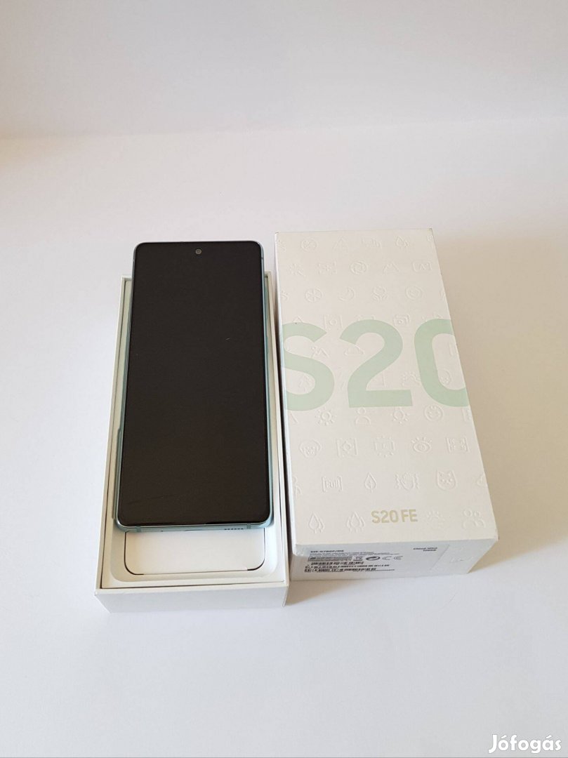 Samsung S20 FE 128GB Zöld Kártyafüggetlen Dual simes karcmentes telefo