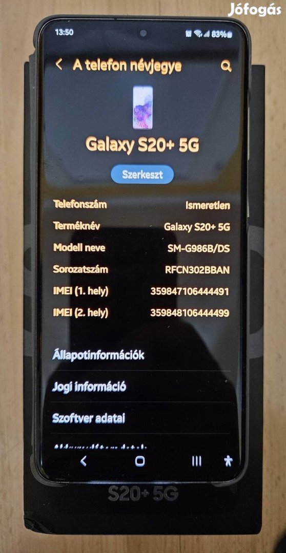 Samsung S20+ 5G