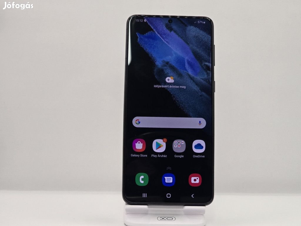 Samsung S21+ (enyhén beégett LCD) 128GB