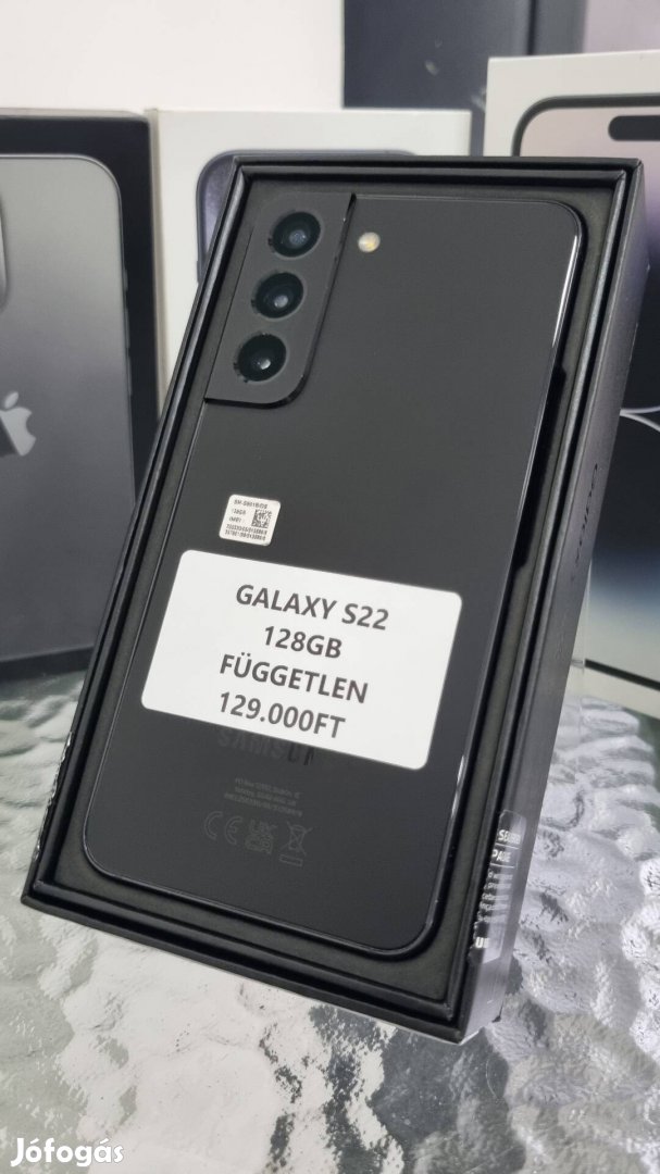 Samsung S22 128GB Független Akció 