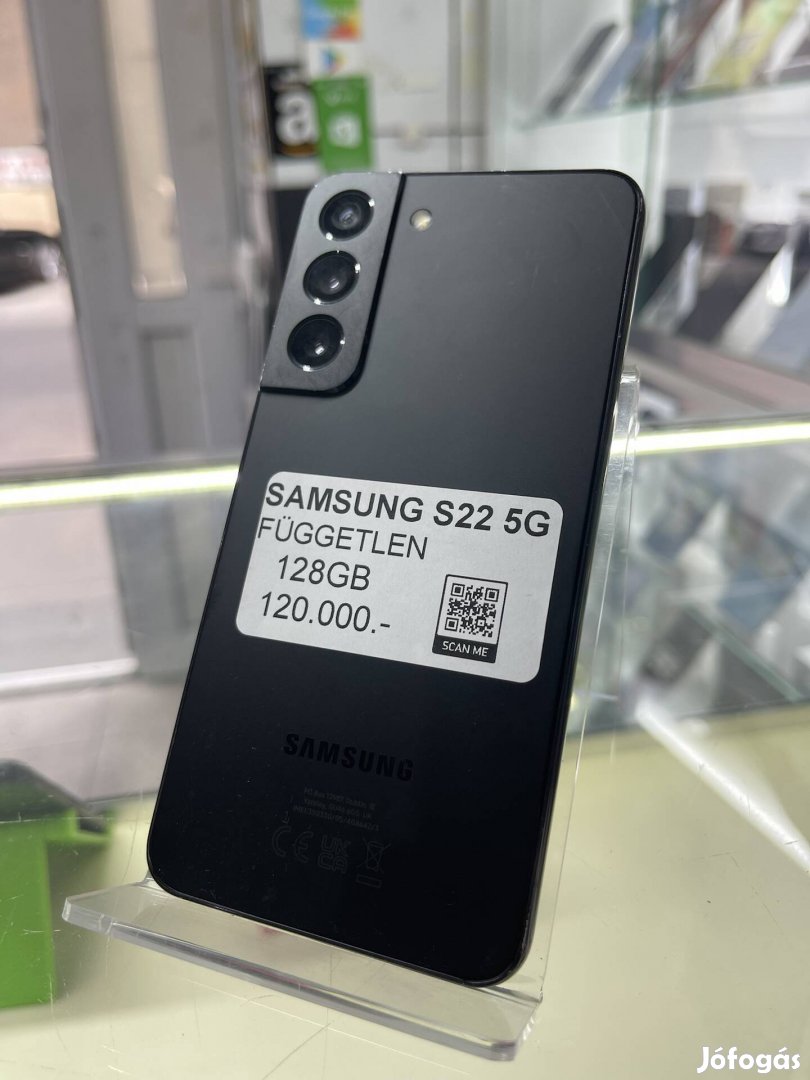 Samsung S22 5G - 128GB - Független