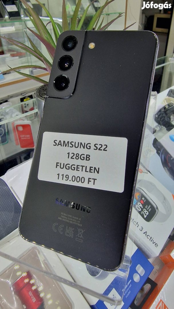 Samsung S22 ,128GB, Független, Akció 