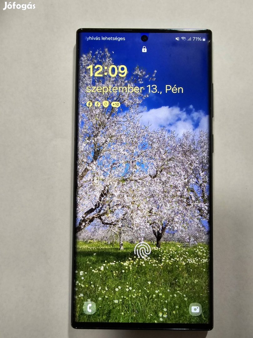 Samsung S22 ultra 5G 12/256 GB,szép állapot Gyári független 