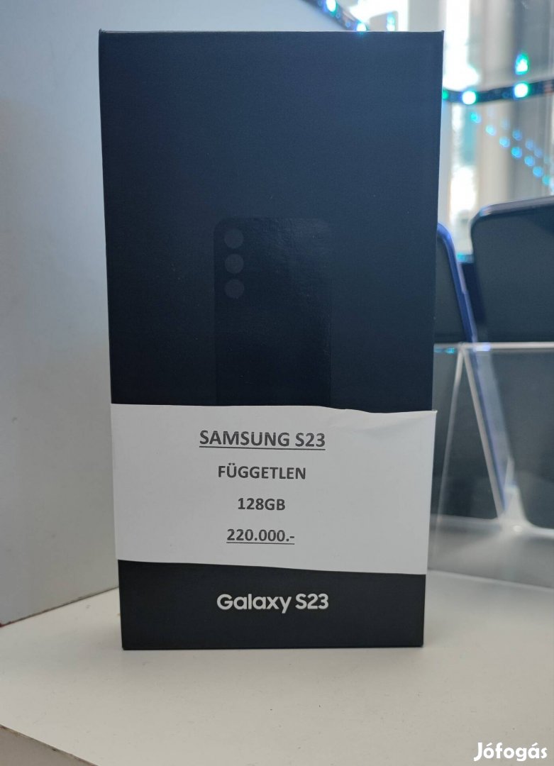 Samsung S23 128GB Kártyafüggetlen Új! 