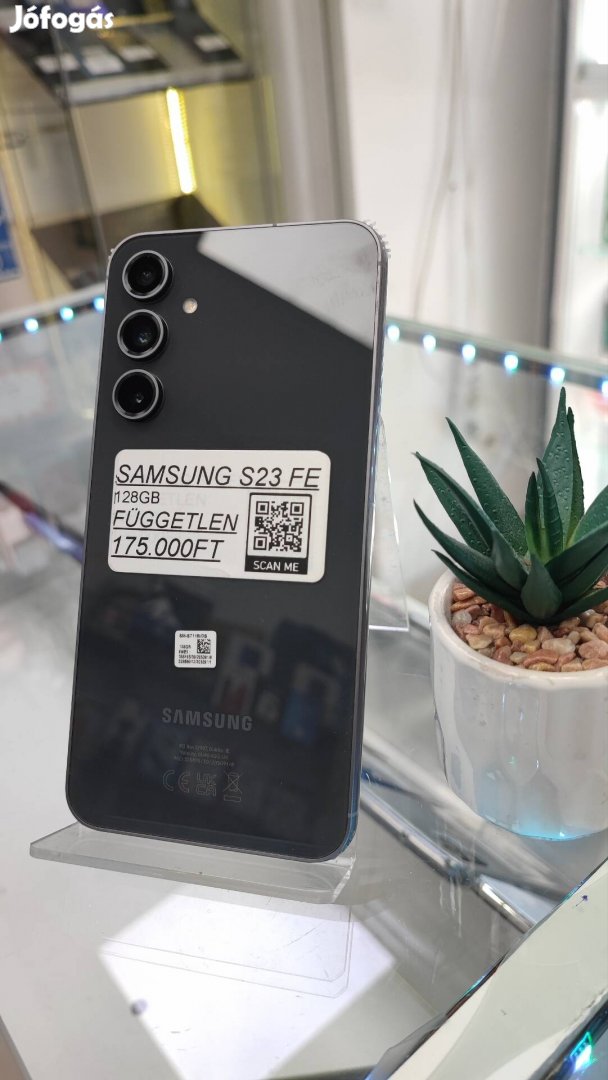 Samsung S23 FE 128GB Tökéletes állapotú + Garancia