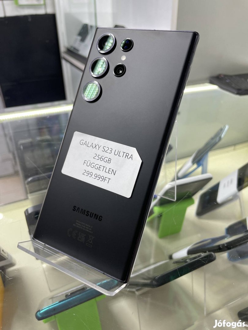 Samsung S23 Ultra, 256GB Dobozos , Új Állapot - Karcmentes