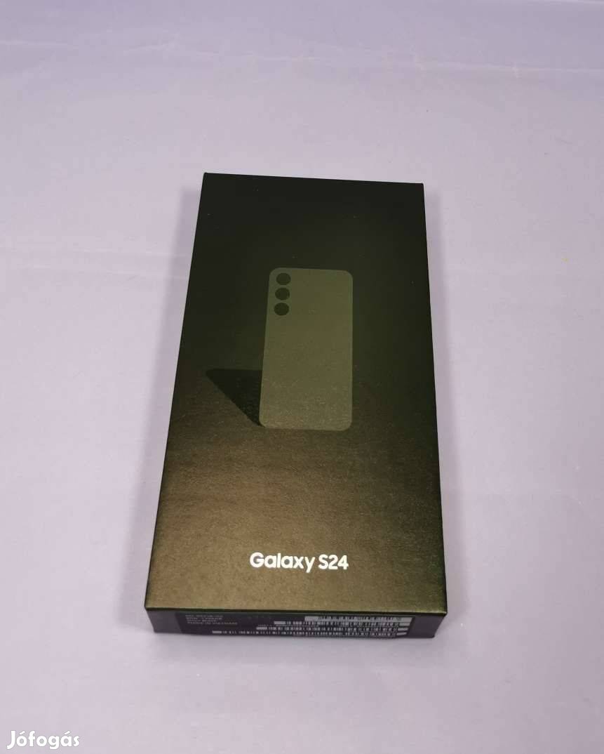 Samsung S24 256GB Fekete Kártyafüggetlen Új Bontatlan mobiltelefon ela