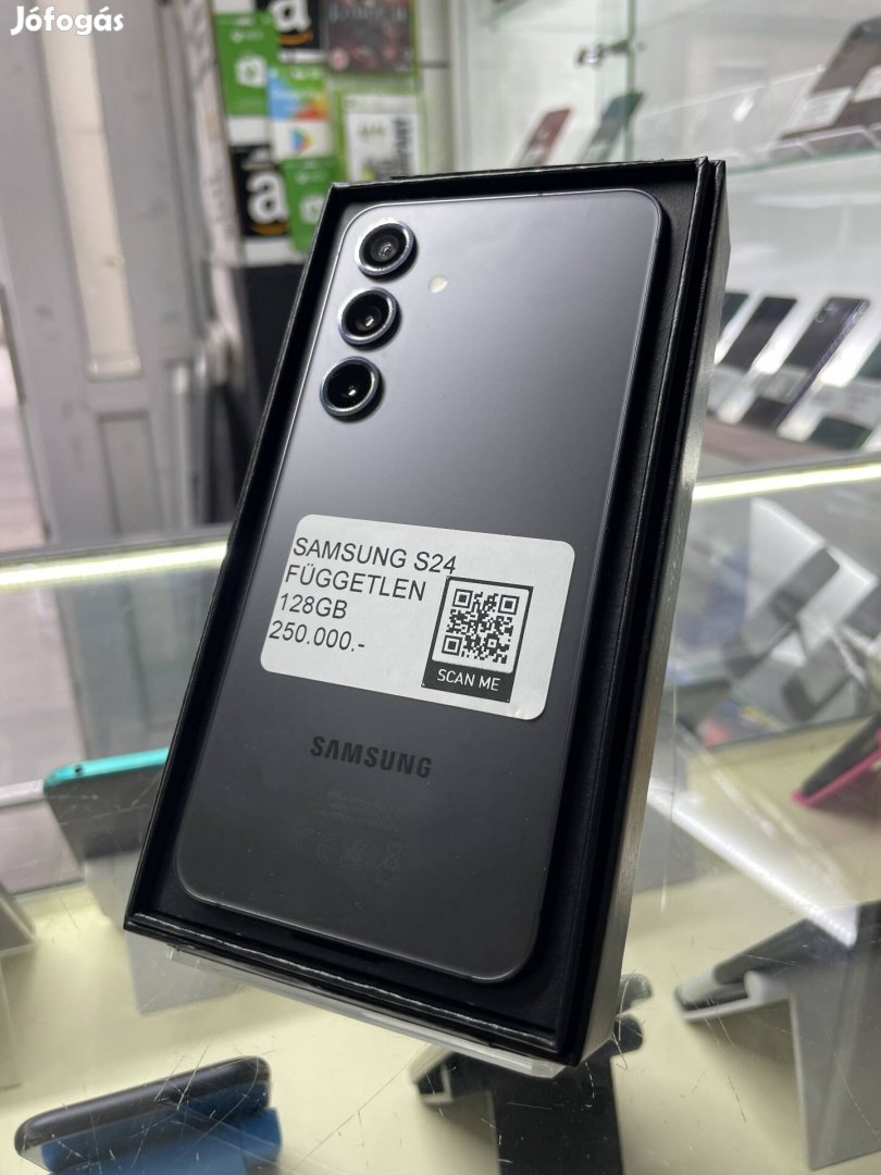 Samsung S24 Új állapot - Garancia - Tok, Fólia
