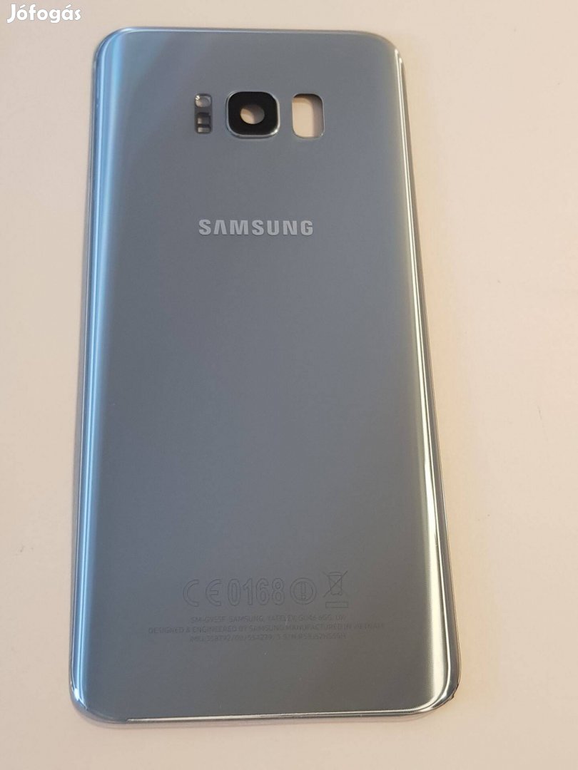 Samsung S8 Plus G955 Ezüst Akkufedel Hatlap Gyari