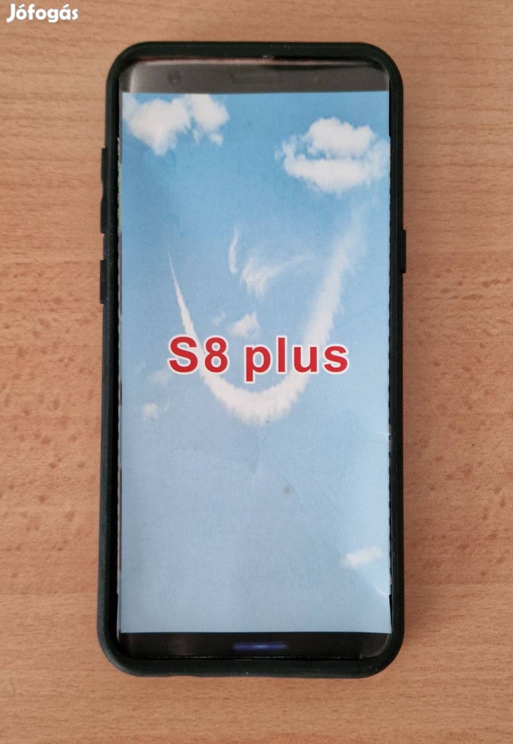 Samsung S8 Plus telefonra kitámasztható, bankkártya tartós, új, tok