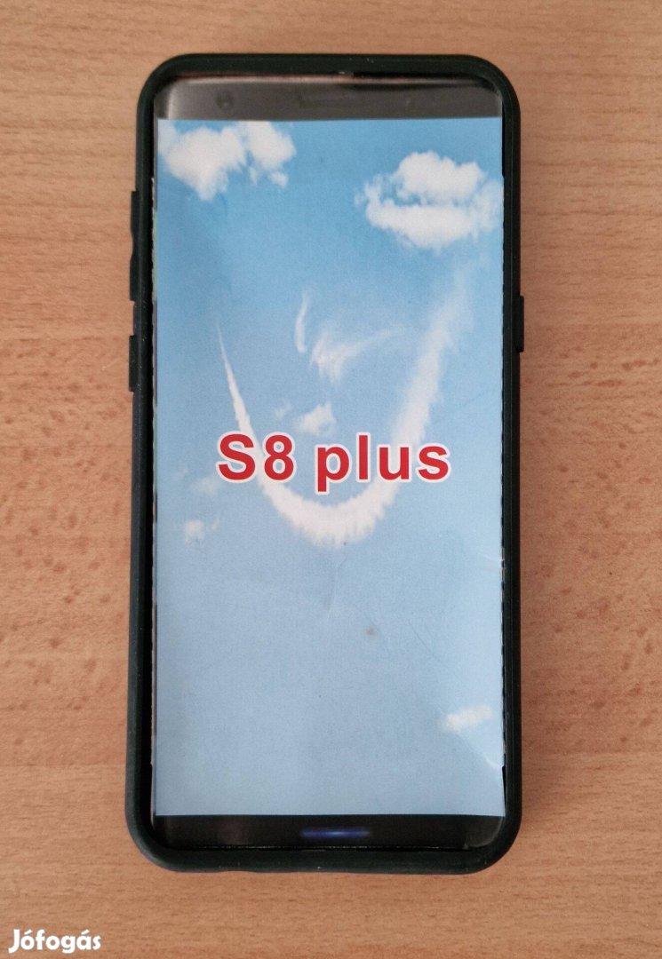 Samsung S8 Plus telefonra kitámasztható, bankkártya tartós, új, tok