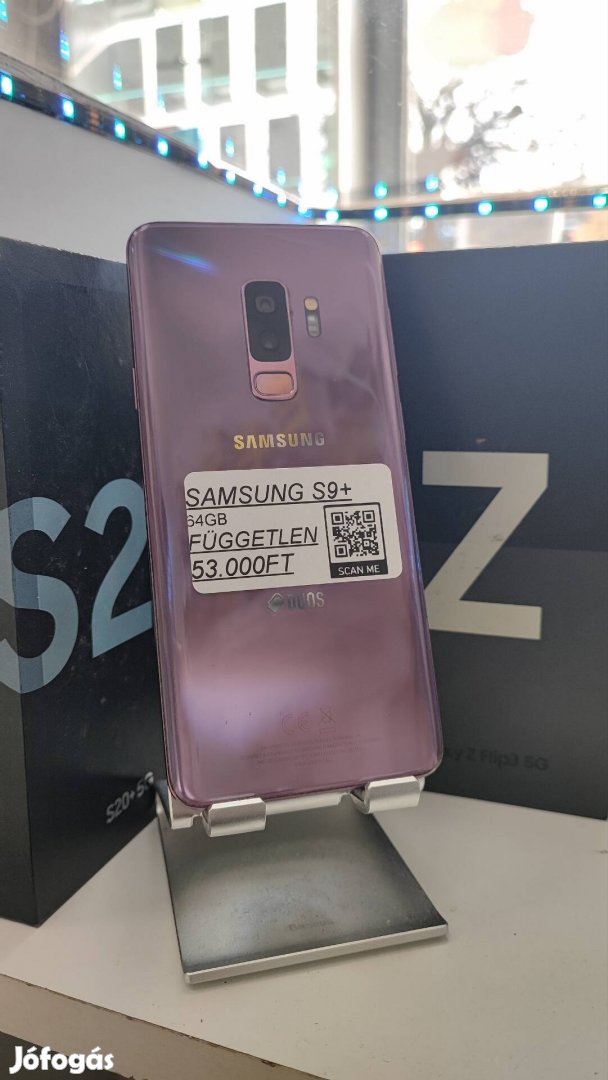 Samsung S9+ 64GB Kártyafüggetlen Rózsaszín
