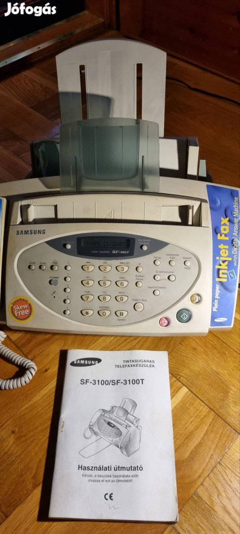 Samsung SF-3100 telefon, normál papíros fax 