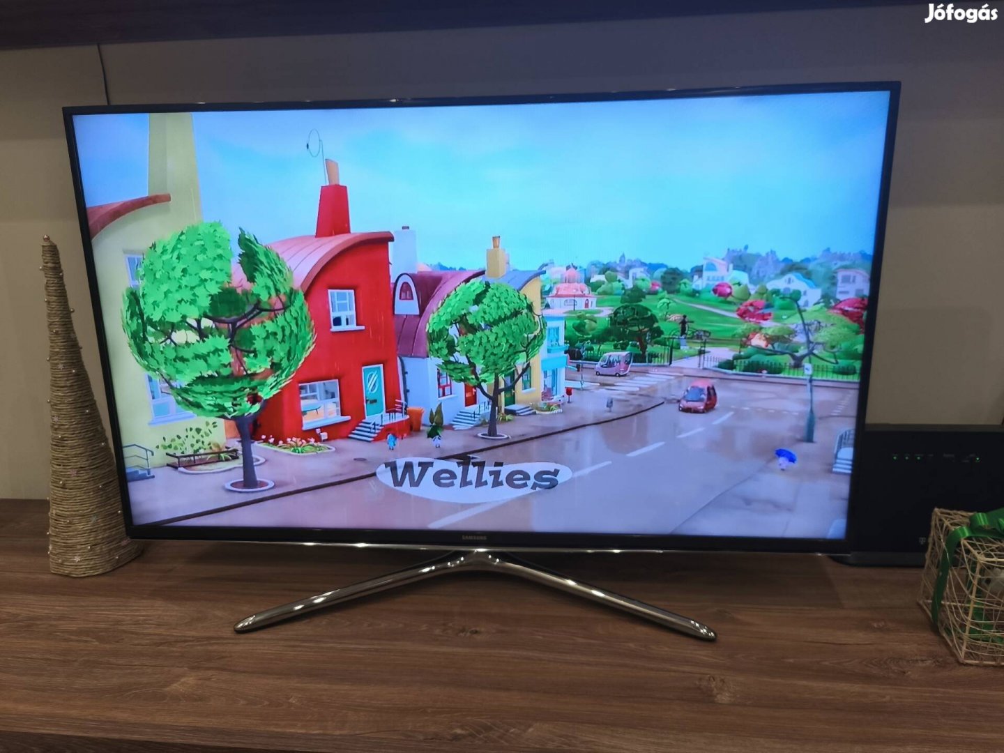 Samsung SMART WIFI 102CM LED TV. 3D. Mindig tv.