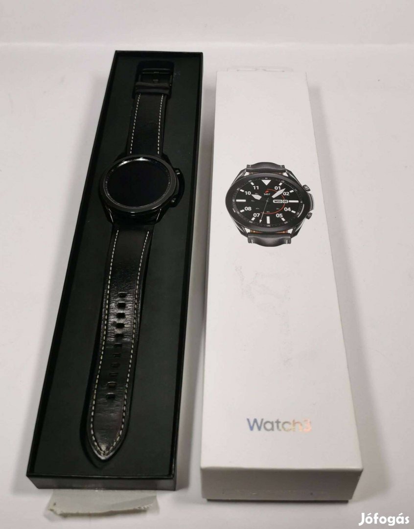Samsung SM-R840 Galaxy Watch 3 45mm Fekete,szép állapotú Okosóra eladó