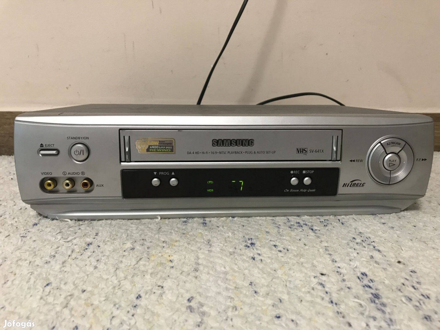 Samsung SV 641 X VHS HiFi magnó