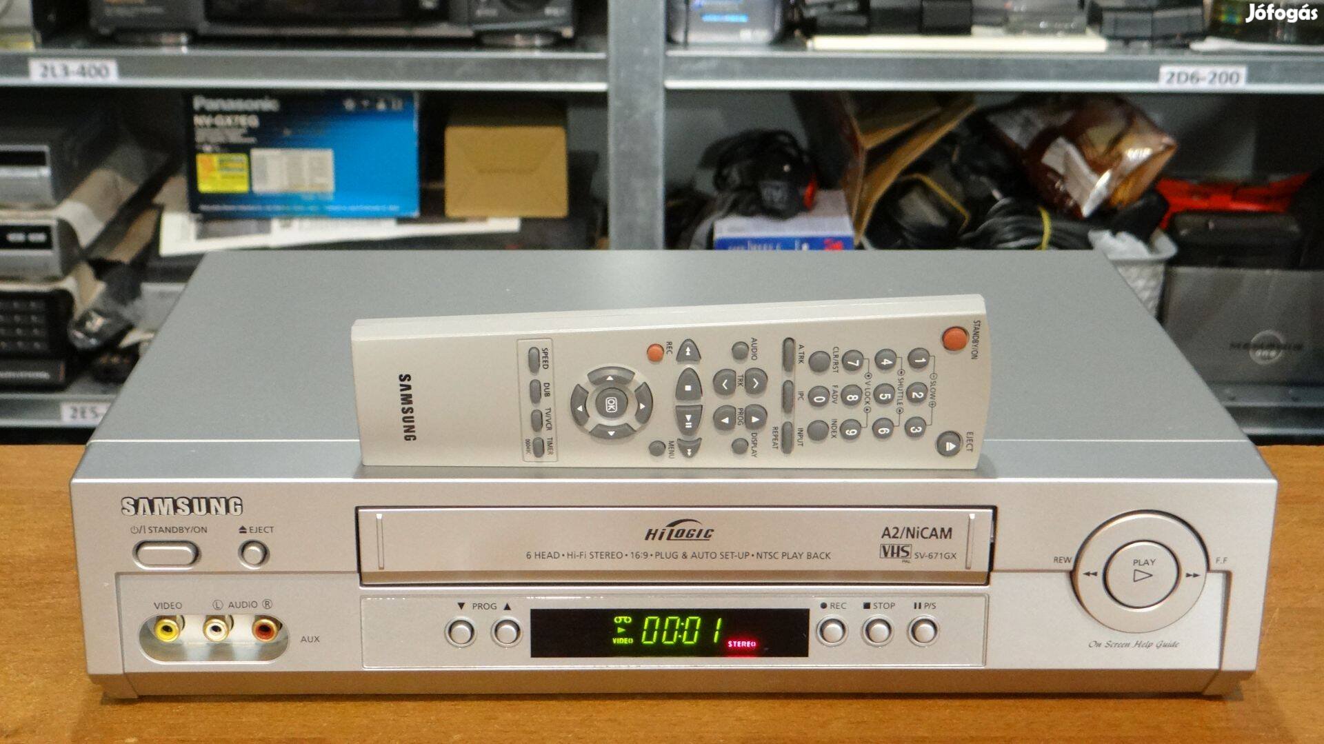 Samsung SV-671Gx Hi-Fi Stereo VHS Recorder