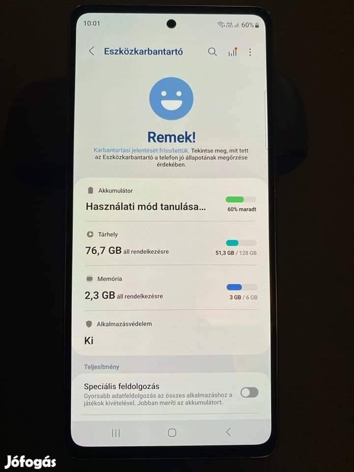 Samsung S 20 FE Készülékem Eladóva Valt 