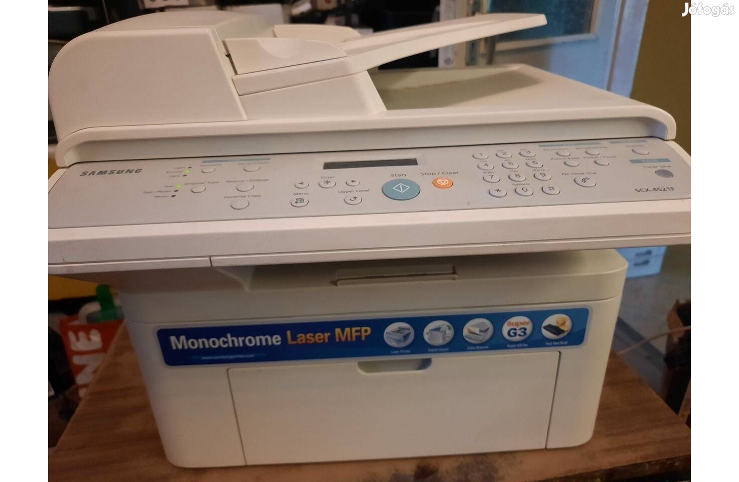Samsung Scx-4521F fekete - fehér lézer nyomtató - másoló szkenner