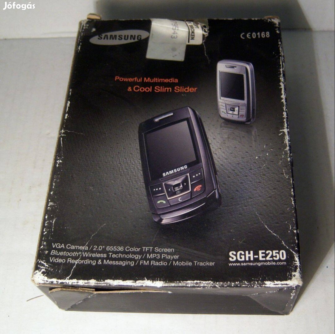Samsung Sgh-E250 (2006) Üres Doboz v1