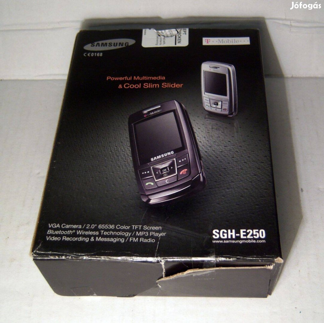 Samsung Sgh-E250 (2006) + T-Mobile Üres Dobozok v2